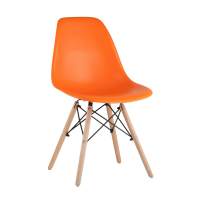 Стул Стул Eames DSW оранжевый x4 Стул Стул Eames DSW оранжевый x4