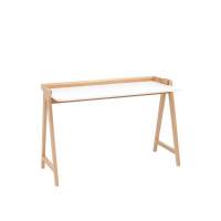 Стол письменный Pyramid 118*53 белый/светлое дерево Стол письменный Pyramid 118*53 белый/светлое дерево