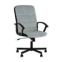 Компьютерное кресло TopChairs ST-TRACER серо-голубой