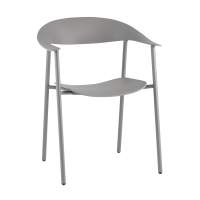 Стул Eila пластик серый