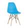 Стул Eames Style DSW бирюзовый (разборный каркас)