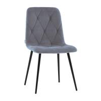 Стул Одди Diamond велюр серый