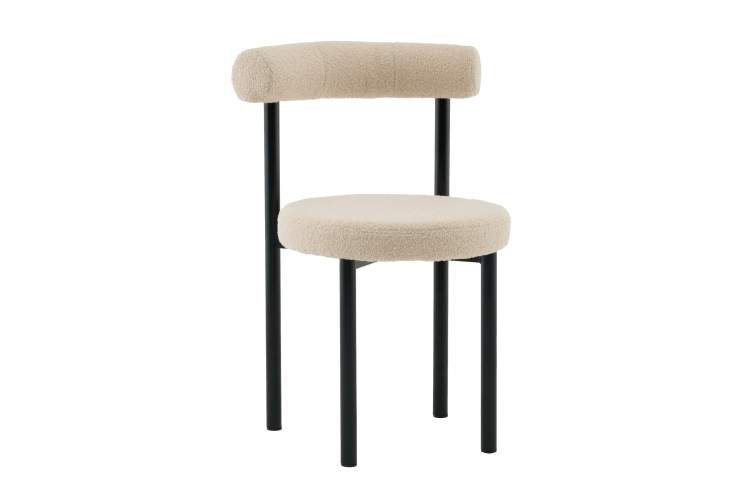 Стул обеденный Флорео букле бежевый