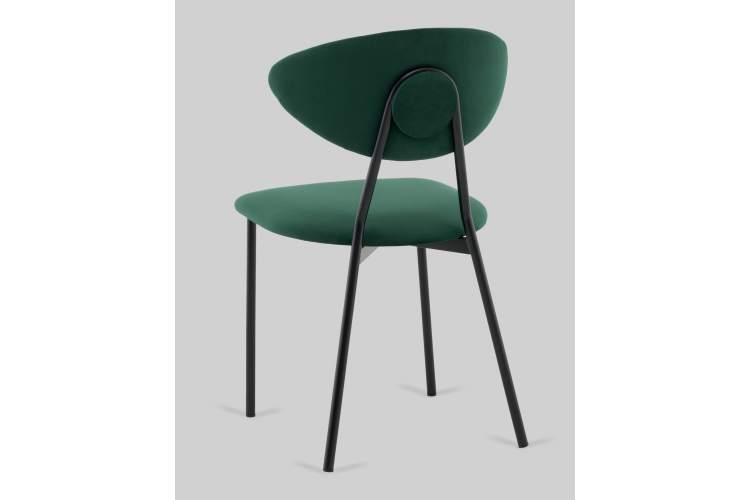Стул обеденный Квинси велюр зеленый-2