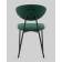 Стул обеденный Квинси велюр зеленый