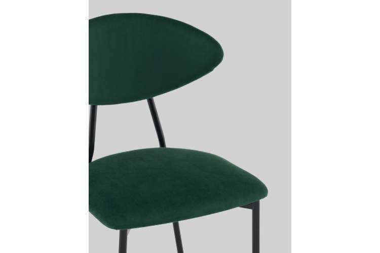 Стул обеденный Квинси велюр зеленый-6
