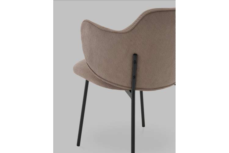 Стул Джиннет велюр капучино-6