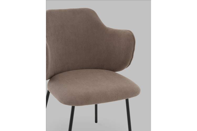 Стул Джиннет велюр капучино-7