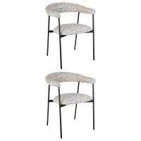 Стул обеденный Toko светло-серый 2 шт.