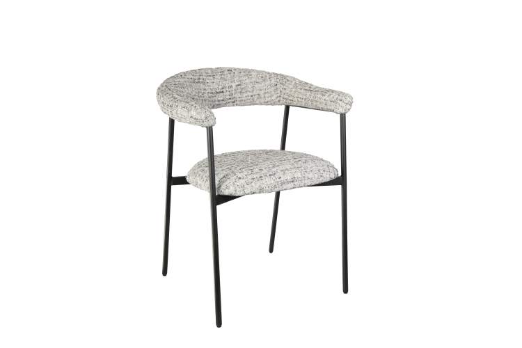 Стул обеденный Toko светло-серый 2 шт.-1