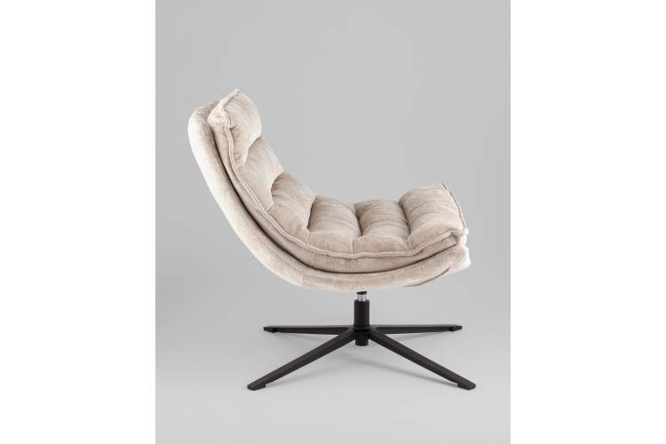 Кресло лаунж Lazy бежевый-3