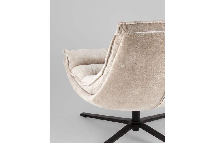 Кресло лаунж Lazy бежевый-6