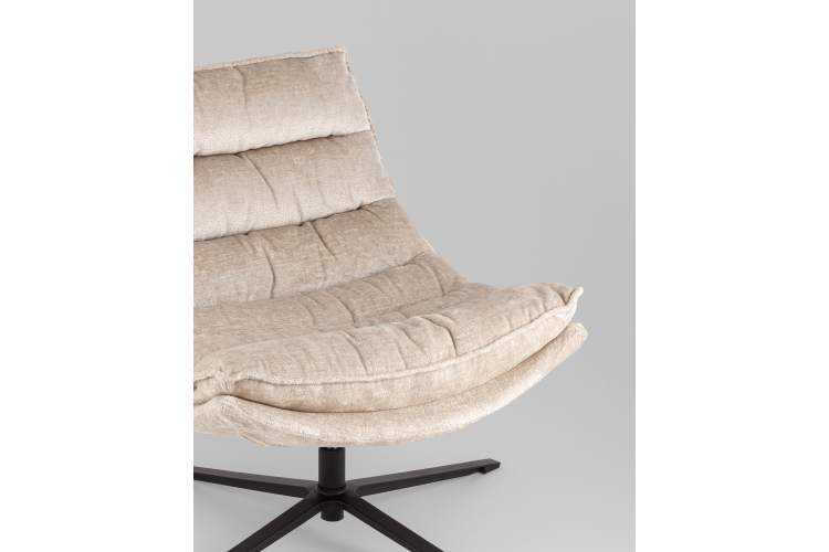 Кресло лаунж Lazy бежевый-7