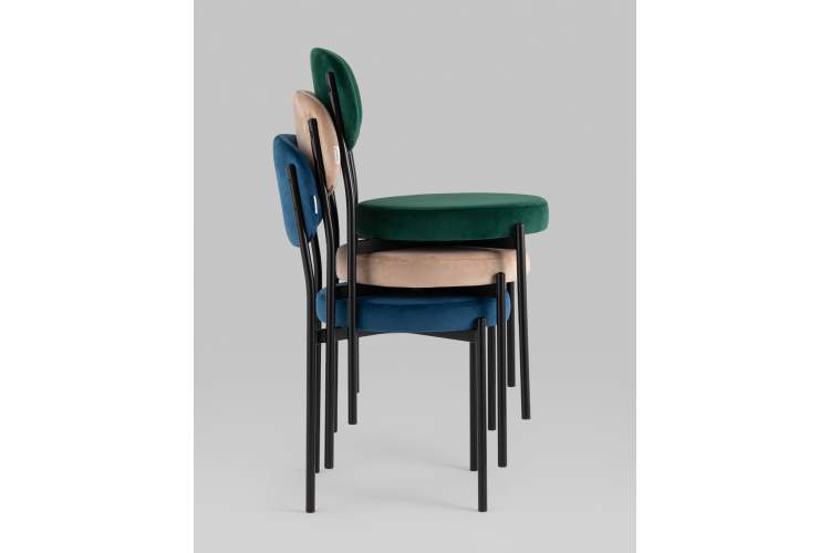 Стул Бриф NEW велюр синий 4 шт-9