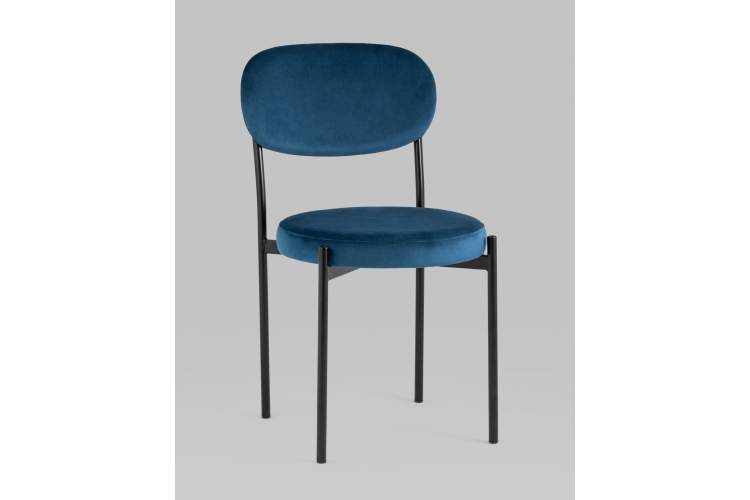 Стул Бриф NEW велюр синий 4 шт-1