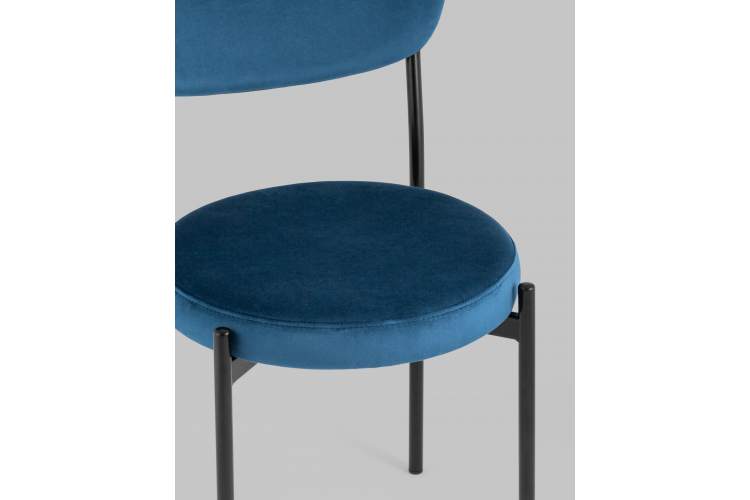 Стул Бриф NEW велюр синий 4 шт-7