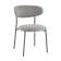 Стул обеденный Ayla серый серые ножки