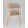 Стул обеденный Zubo с деревянными ножками бежевый
