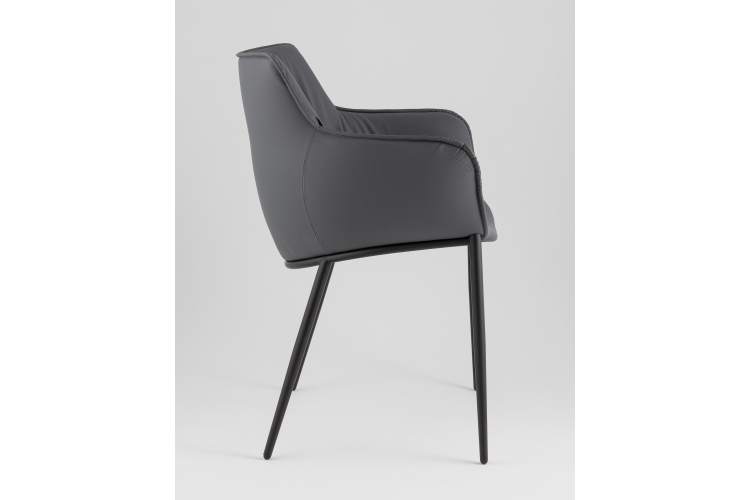 Стул Твигги экокожа темно-серый-3