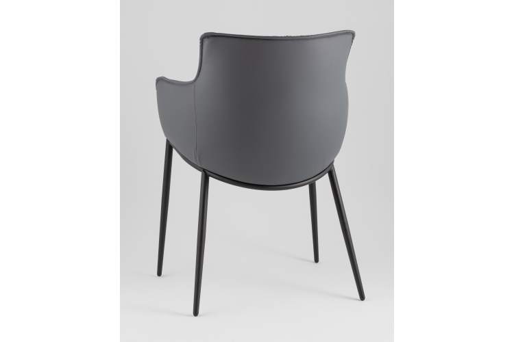 Стул Твигги экокожа темно-серый-5
