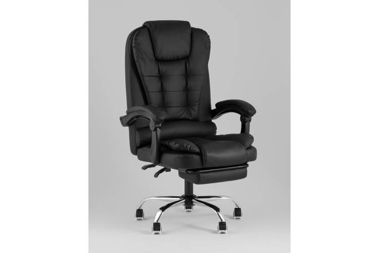 Кресло руководителя TopChairs President NEW черное-1