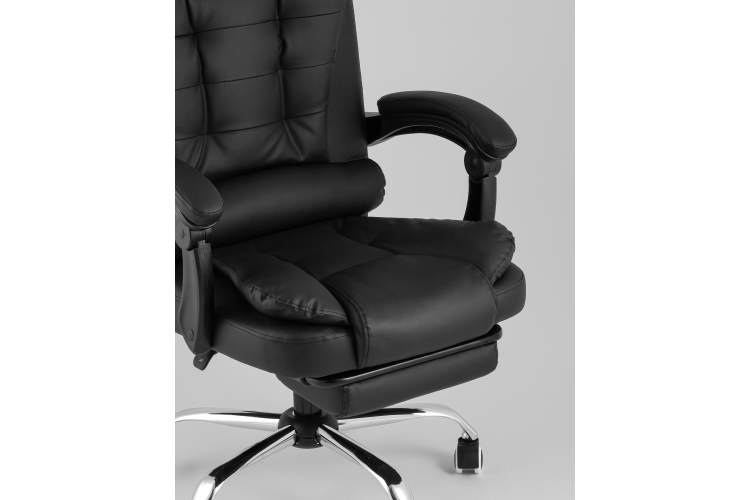 Кресло руководителя TopChairs President NEW черное-9