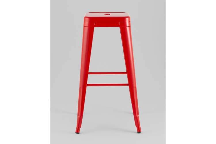 Стул барный TOLIX красный глянцевый KD-3