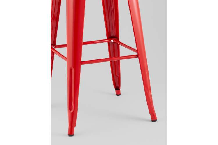 Стул барный TOLIX красный глянцевый KD-5