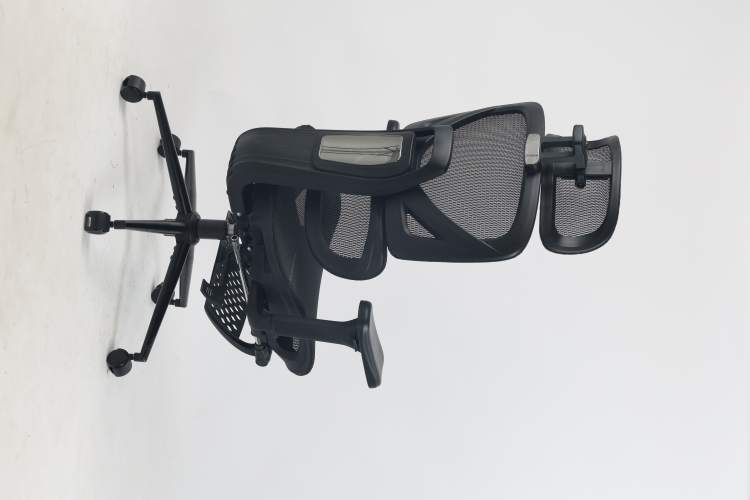 Кресло офисное TopChairs Vertus черная сетка-5