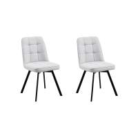 Стул Pleid вращающийся серый 2 шт.