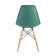 Стул Eames Style DSW серо-зеленый x4