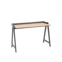 Стол письменный Pyramid 118*53 светлое дерево/серый Стол письменный Pyramid 118*53 светлое дерево/серый