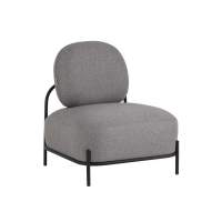 Кресло Стоун рогожка серый