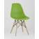 Стул Eames Style DSW зеленый x4 (разборный каркас)