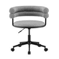 Стул офисный Ponty серый чёрные ножки