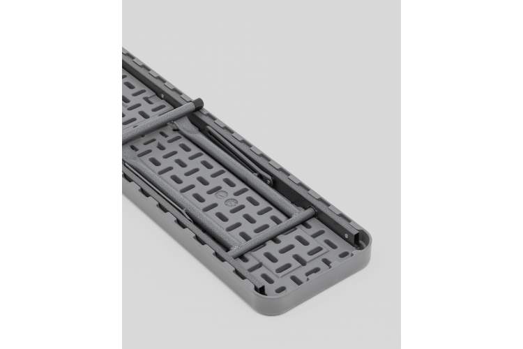 Скамейка складная 152*25*42 см серая-5