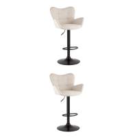 Стул барный Гранд серо-бежевый 2шт.