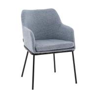 Стул с подлокотниками Кози new ткань букле синий Стул с подлокотниками Кози new ткань букле синий