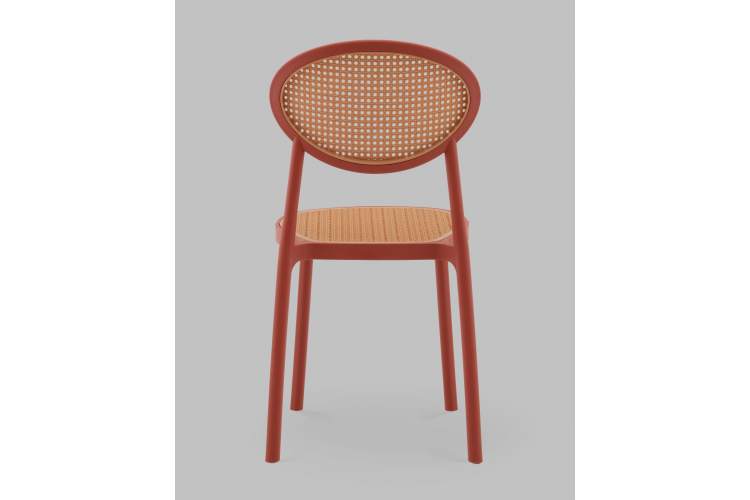 Стул Junie пластиковый красный-4