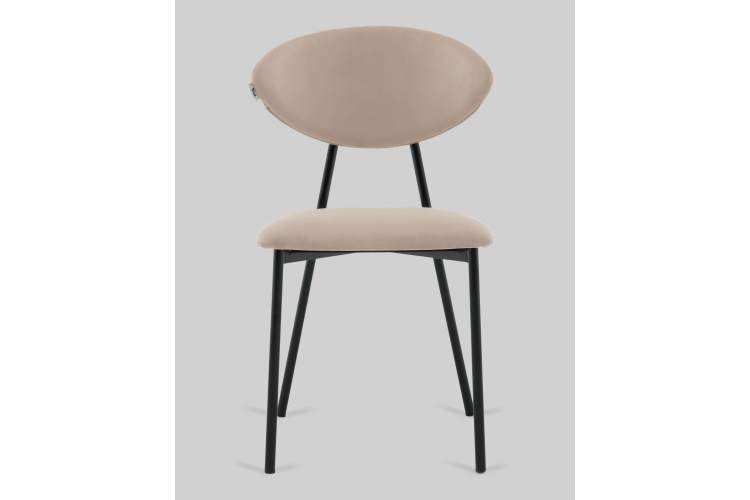 Стул обеденный Квинси велюр кремовый-2