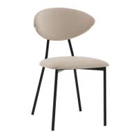 Стул обеденный Квинси велюр кремовый