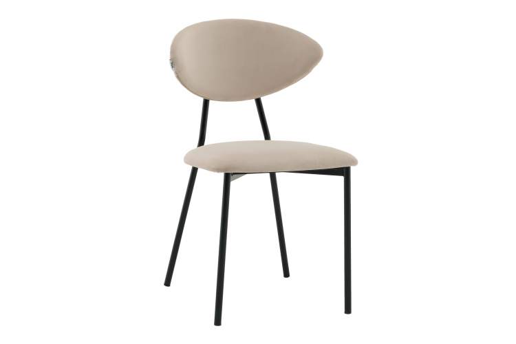 Стул обеденный Квинси велюр кремовый