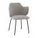Стул Джиннет велюр светло-серый