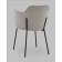 Стул Джиннет велюр светло-серый
