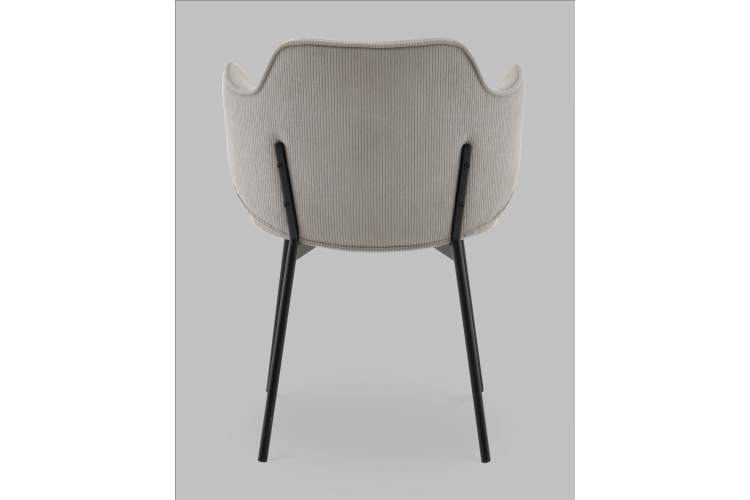 Стул Джиннет велюр светло-серый-5