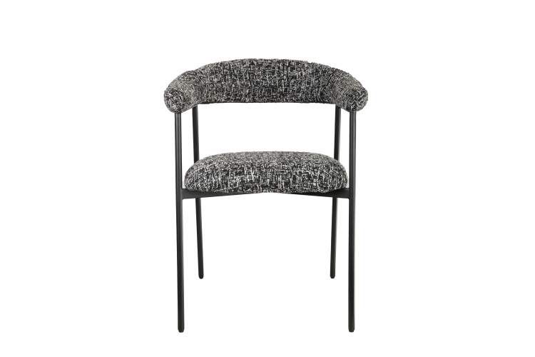 Стул обеденный Toko черно-белый 2 шт.-2