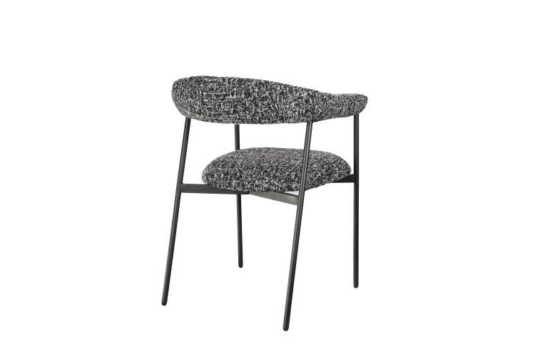 Стул обеденный Toko черно-белый 2 шт.-5