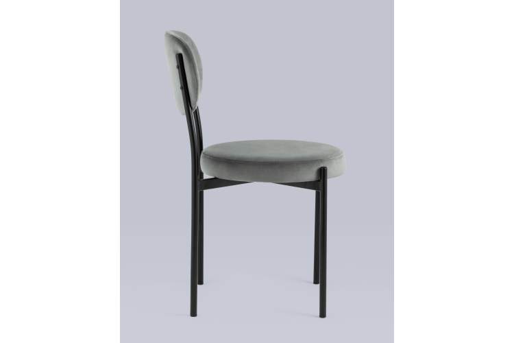 Стул Бриф NEW велюр тёмно-серый 4 шт-3