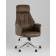 Кресло офисное TopChairs Neoma коричневый экокожа