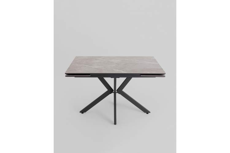 Стол раскладной Marmer 120-180*80*76 керамика антрацит-4